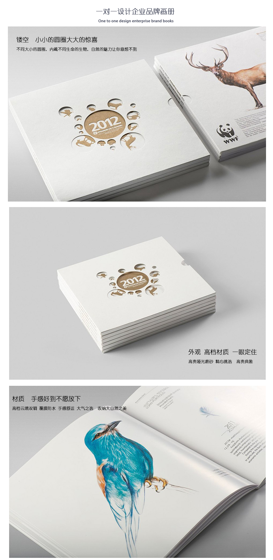 精美生物畫冊、精裝畫冊